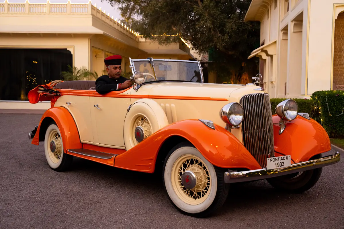 Vintage car exterior